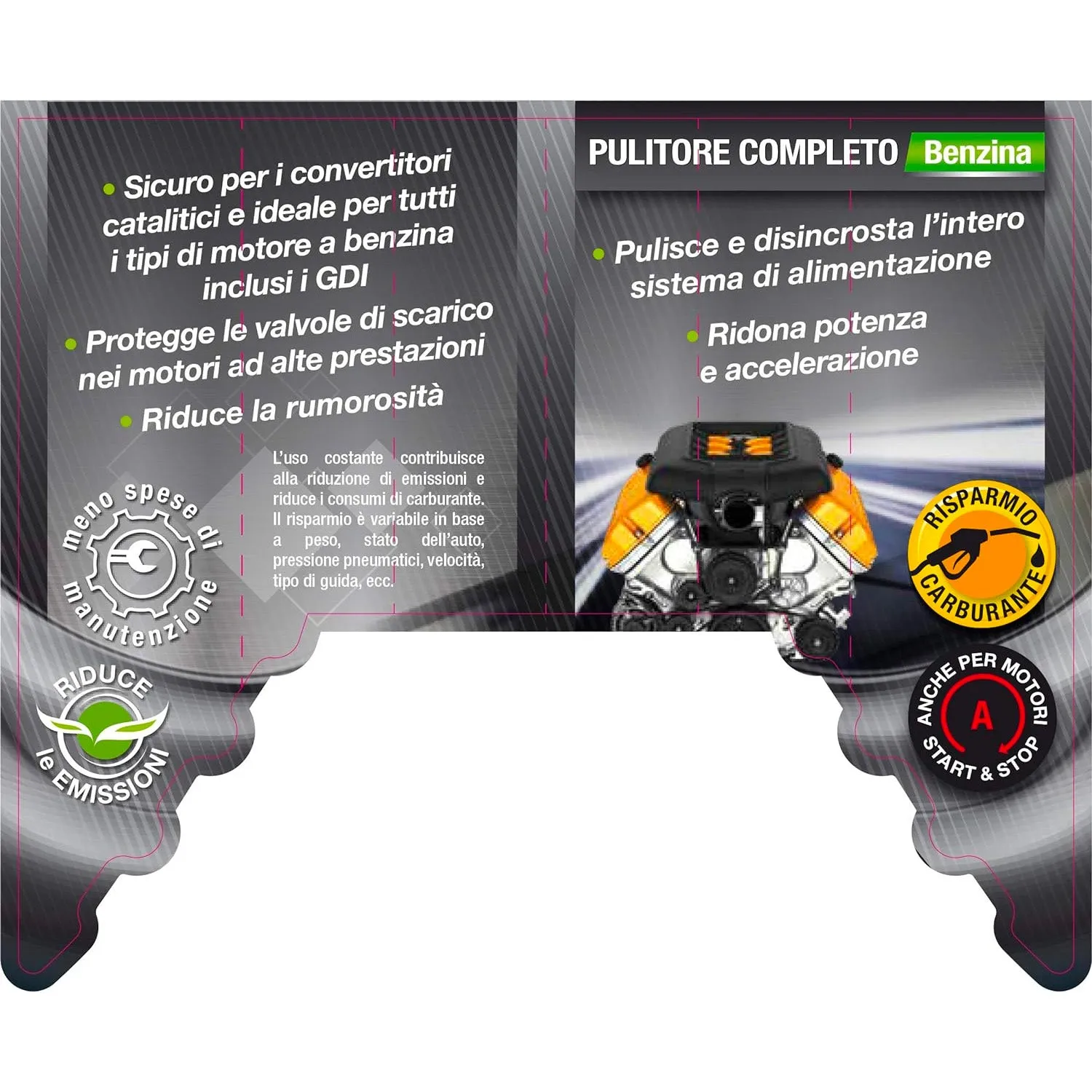 Additivo Pulitore E Lubrificatore Per Sistemi Benzina 250ml