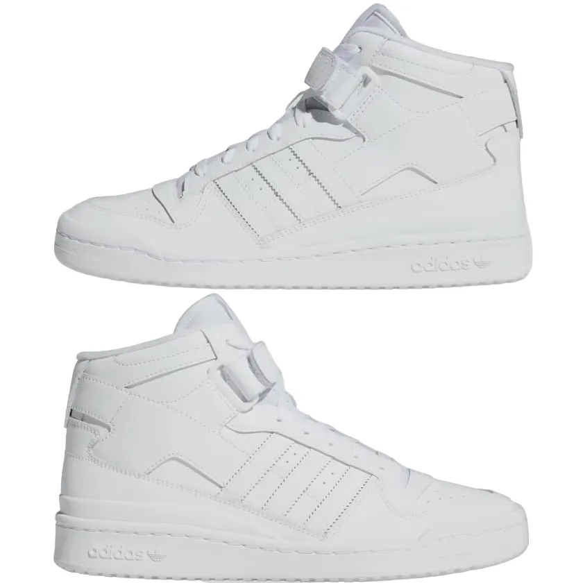 Adidas Originals men's high sneakers Forum Mid FY4975 white