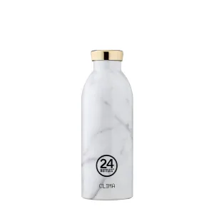 Bottiglia Termica 24 Bottles Clima 500ml Bianco Carrara