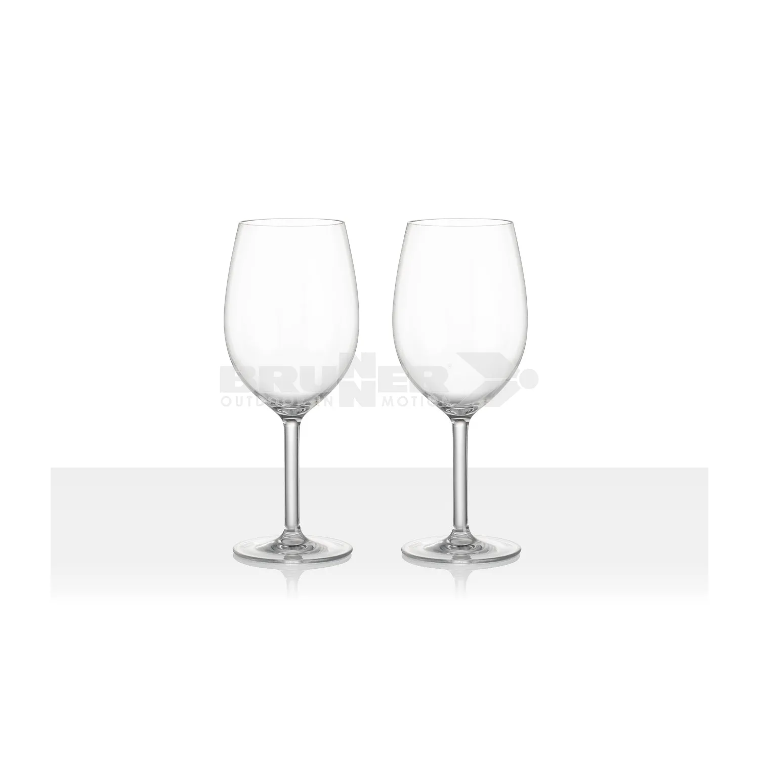 BRUNNER WINEGLASS SET 2 CALICI DA VINO IN RESISTENTE PLASTICA TRITAN