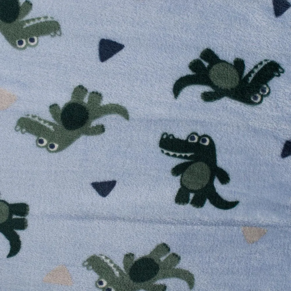 Crocodile Double Face Cuddle Fleece Fabric