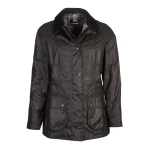 Giubbino Donna Barbour Beadnell Wax Nero