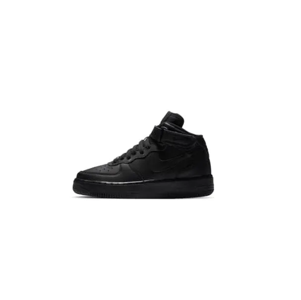 Nike Air Force 1 Mid '07 Mid GS Triple Black DH2933 001