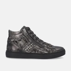 Sneakers basse donna Nero Giardini con strass